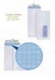 White Opaque Peel & Seal Window Pocket Envelope (4.5" X 9.5") (4.5" X 9.75")